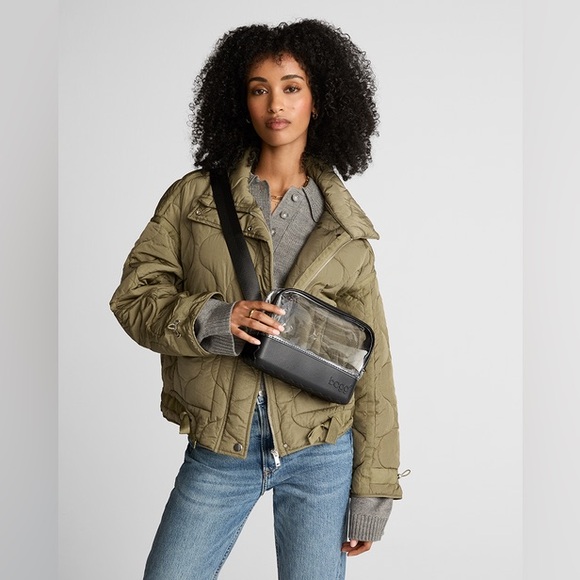 NWT Bogg Stadium Bag Navy Clear and Stadium-Approved Crossbody Beltbag Fannypack - Picture 2 of 3